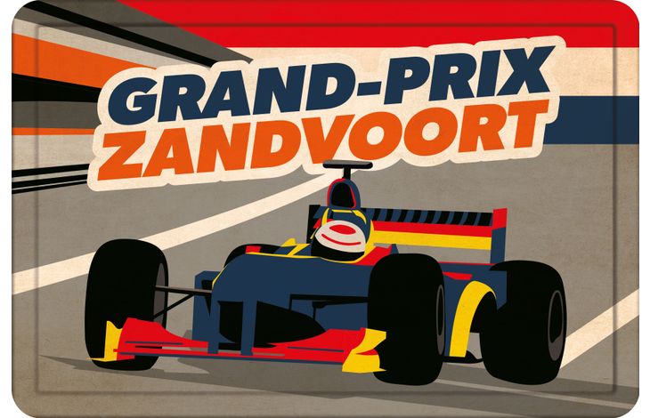 Plenty Gifts Bord Blik A4 Grand Prix Zandvoort (h)