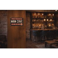 Plenty Gifts Bord blik A4 Man Cave (h)