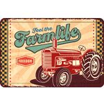 Sign Metal A4 Farmlife (h)
