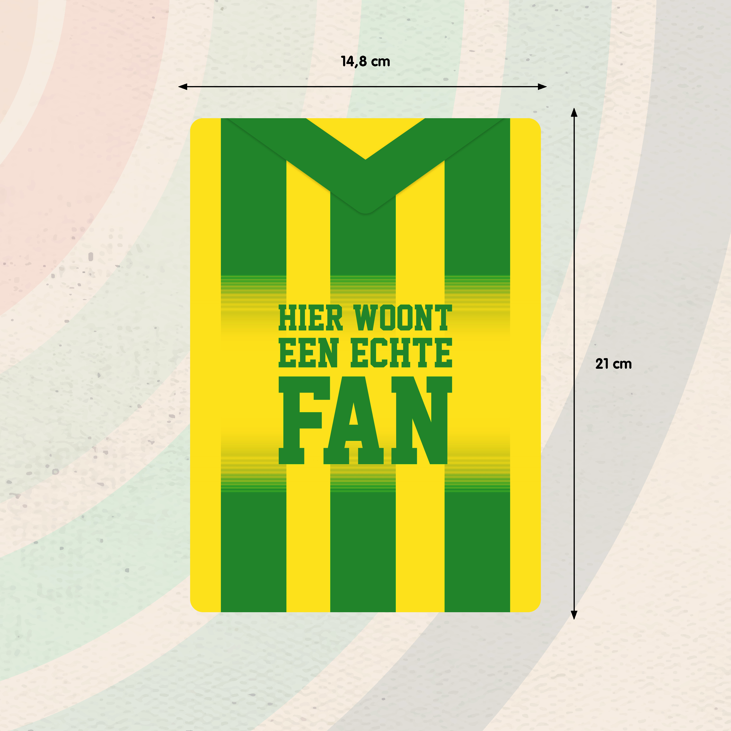 Plenty Gifts Bord Blik 070 Fan (v)