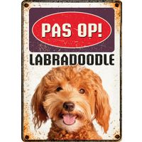 Plenty Gifts Bord Blik Labradoodle (v)