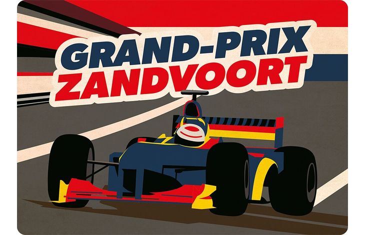 Plenty Gifts Bord Blik Grand Prix Zandvoort (h)