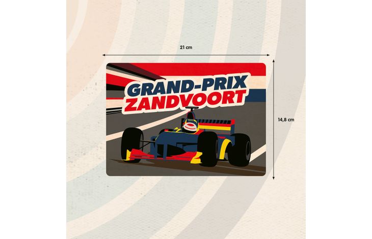 Plenty Gifts Bord Blik Grand Prix Zandvoort (h)