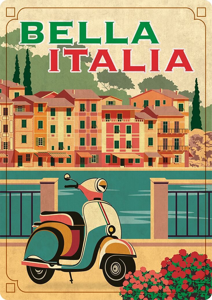 Plenty Gifts Bord blik Bella Italia (v)