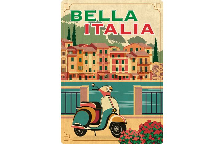 Plenty Gifts Bord blik Bella Italia (v)