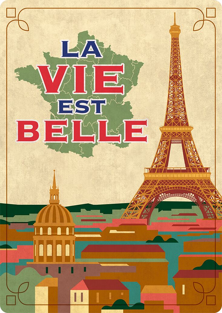 Plenty Gifts Bord blik La Vie Est Belle (v)