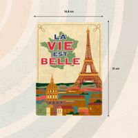 Plenty Gifts Bord blik La Vie Est Belle (v)