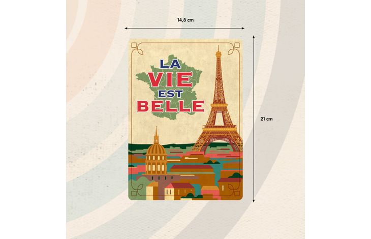 Plenty Gifts Bord blik La Vie Est Belle (v)