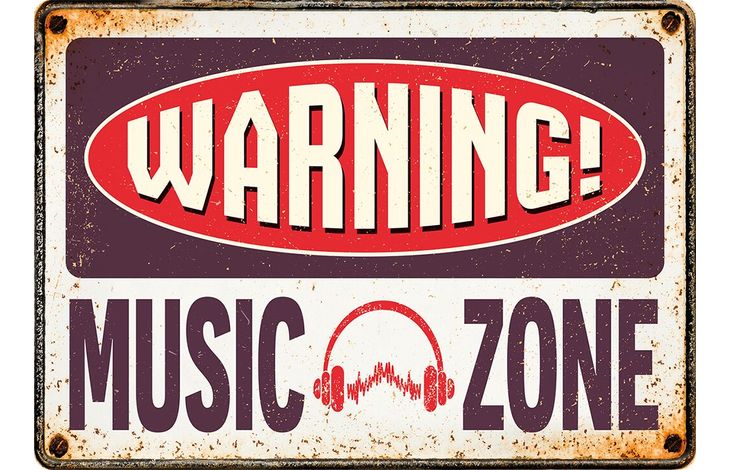 Plenty Gifts Sign Metal Music Zone (h)