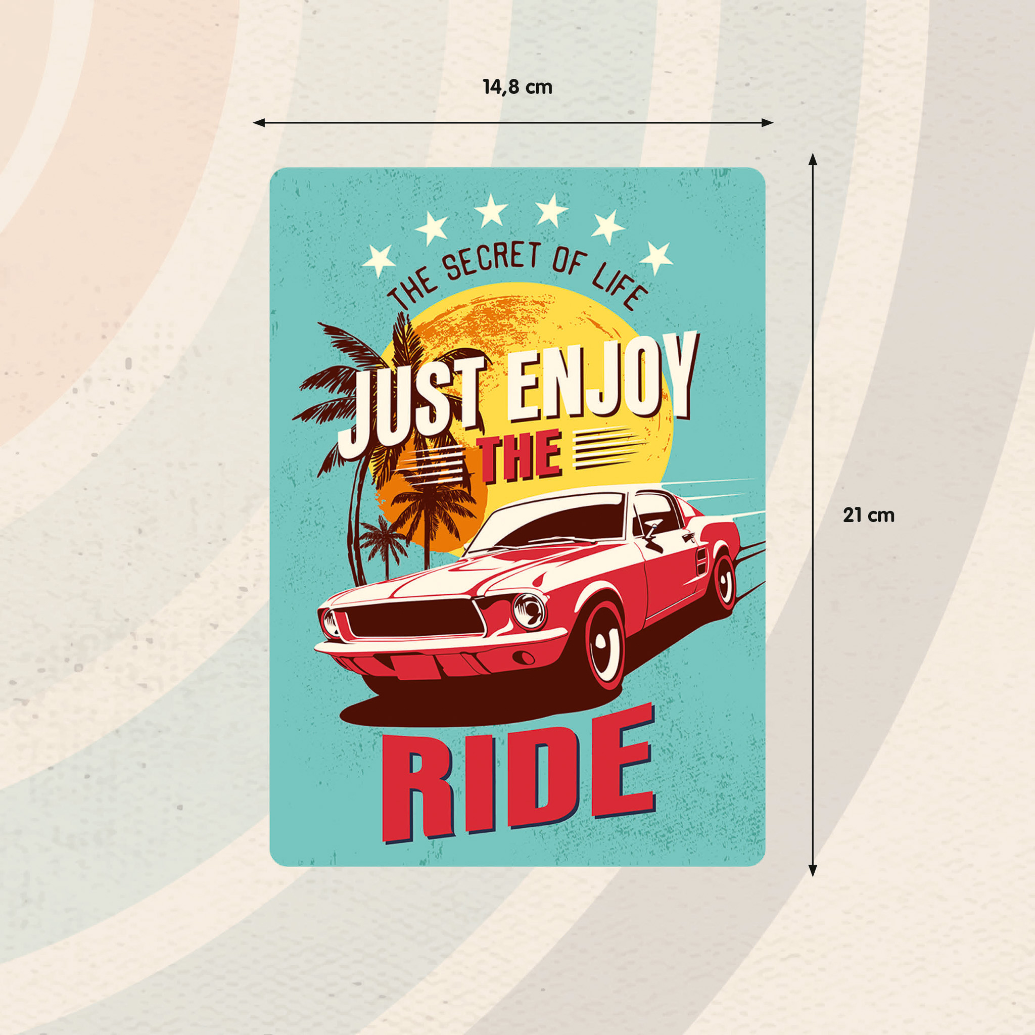 Plenty Gifts Bord blik Enjoy The Ride (v)
