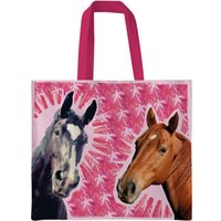 Plenty Gifts Canvas Tote Bag Horses