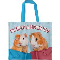 Plenty Gifts Canvas Tote Bag Bigger Guinea Pigs