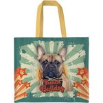 Canvas Tote Bag French Bulldog