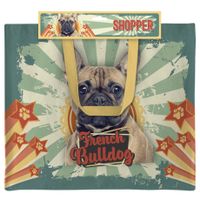 Plenty Gifts Canvas Tote Bag French Bulldog