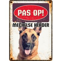 Plenty Gifts Bord Blik Mechelse Herder (v)