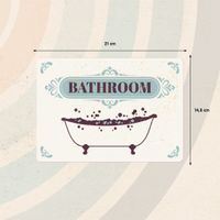 Plenty Gifts Bord blik Bathroom (h)