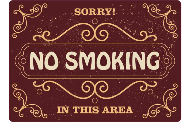 Plenty Gifts Sign Metal No Smoking (h)