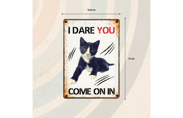 Plenty Gifts Bord blik I Dare you come on in (v)