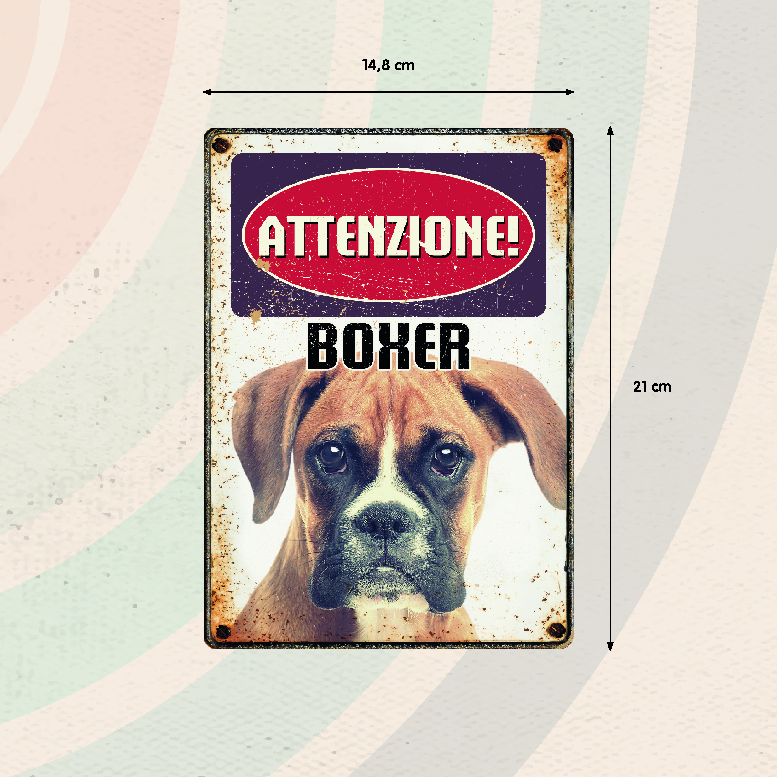 Plenty Gifts Segnale Del Metallo Boxer