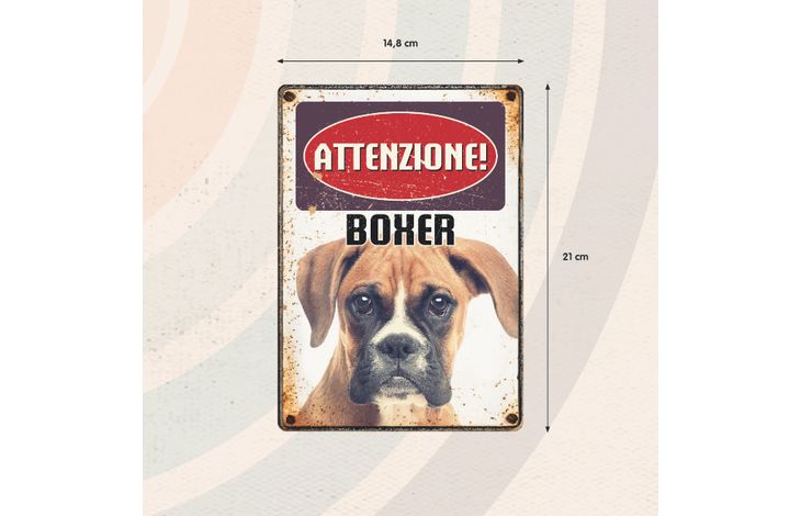 Plenty Gifts Segnale Del Metallo Boxer