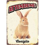 Segnale Del Metallo Coniglio