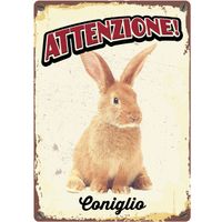 Plenty Gifts Segnale Del Metallo Coniglio