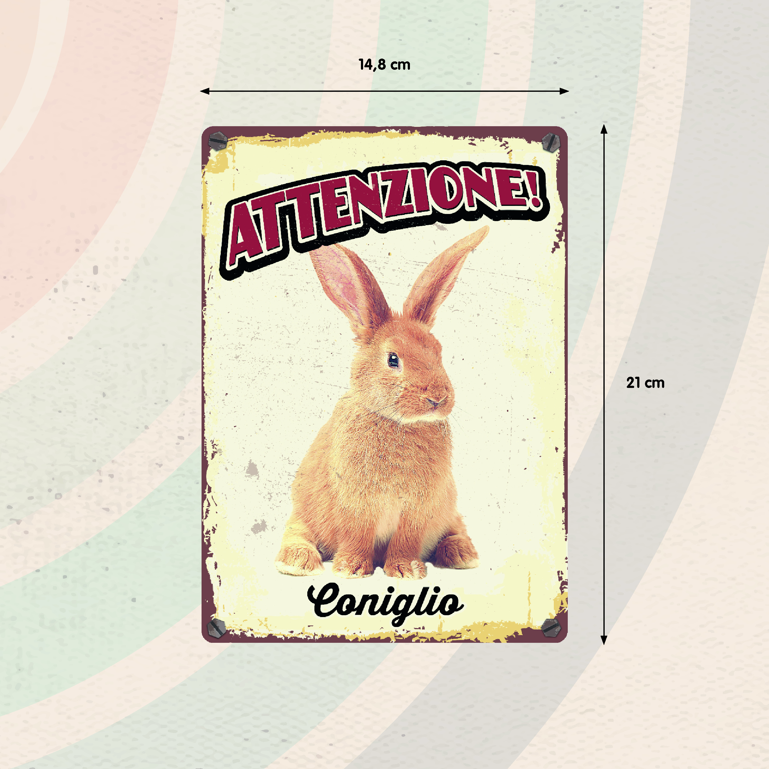 Plenty Gifts Segnale Del Metallo Coniglio