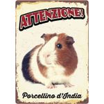 Segnale Del Metallo Porcellino D'india