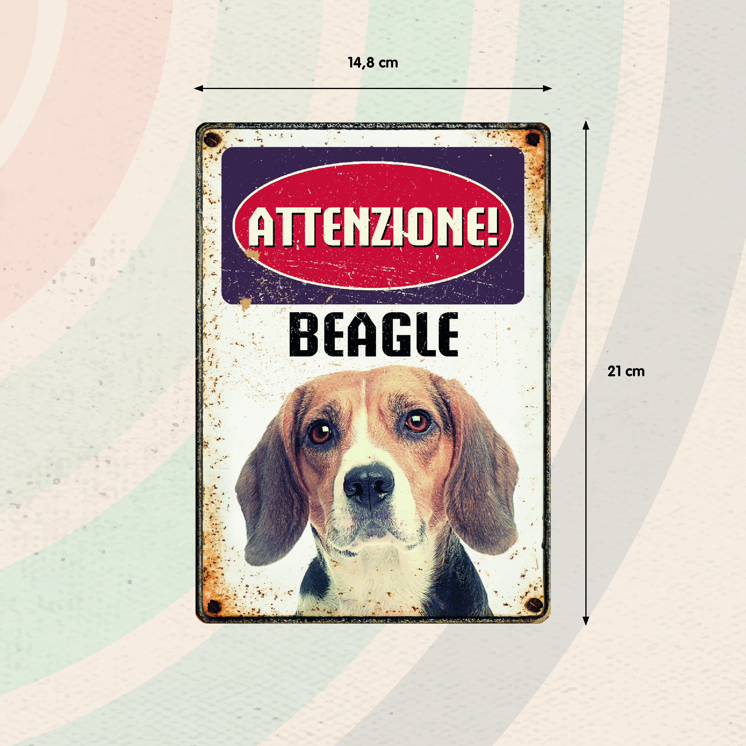 Plenty Gifts Segnale Del Metallo Beagle