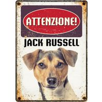 Plenty Gifts Segnale Del Metallo Jack Russell