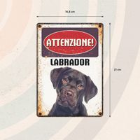 Plenty Gifts Segnale Del Metallo Labrador