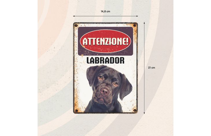 Plenty Gifts Segnale Del Metallo Labrador