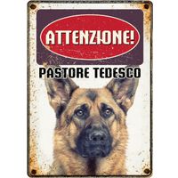 Plenty Gifts Segnale Del Metallo Pastore Tedesco
