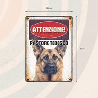 Plenty Gifts Segnale Del Metallo Pastore Tedesco