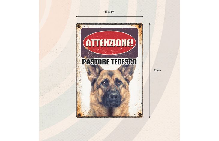 Plenty Gifts Segnale Del Metallo Pastore Tedesco