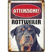 Plenty Gifts Segnale Del Metallo Rottweiler