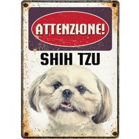 Plenty Gifts Segnale Del Metallo Shih Tzu