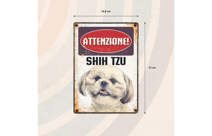 Plenty Gifts Segnale Del Metallo Shih Tzu