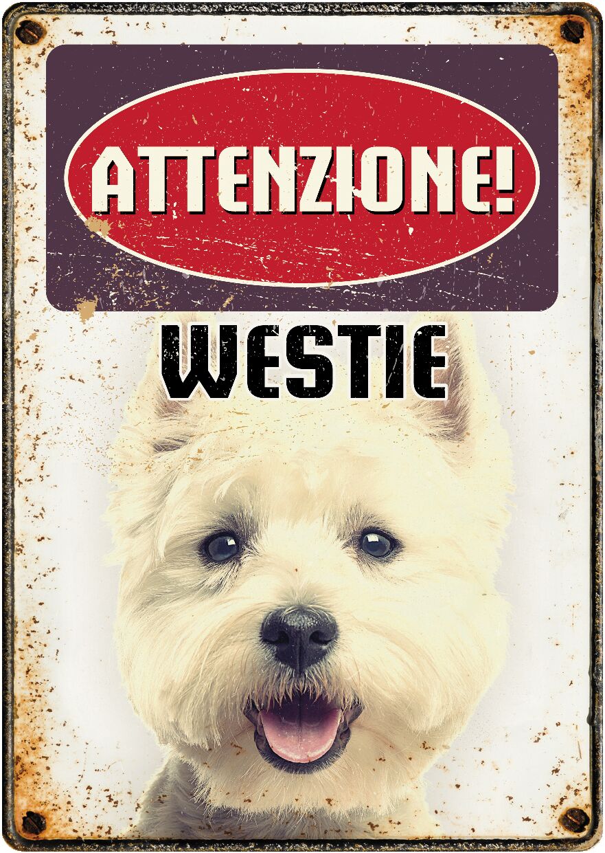 Plenty Gifts Segnale Del Metallo Westie