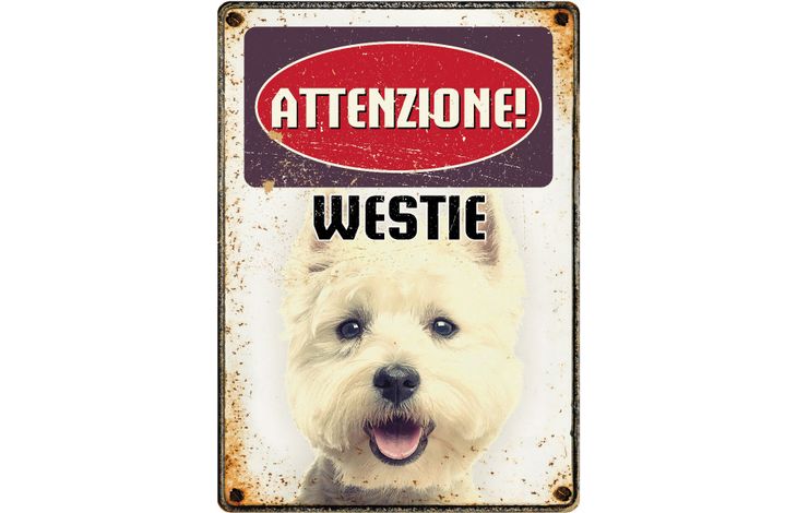 Plenty Gifts Segnale Del Metallo Westie