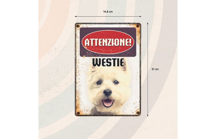 Plenty Gifts Segnale Del Metallo Westie