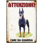 Segnale Del Metallo Cane da Guardia