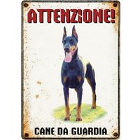 Plenty Gifts Segnale Del Metallo Cane da Guardia