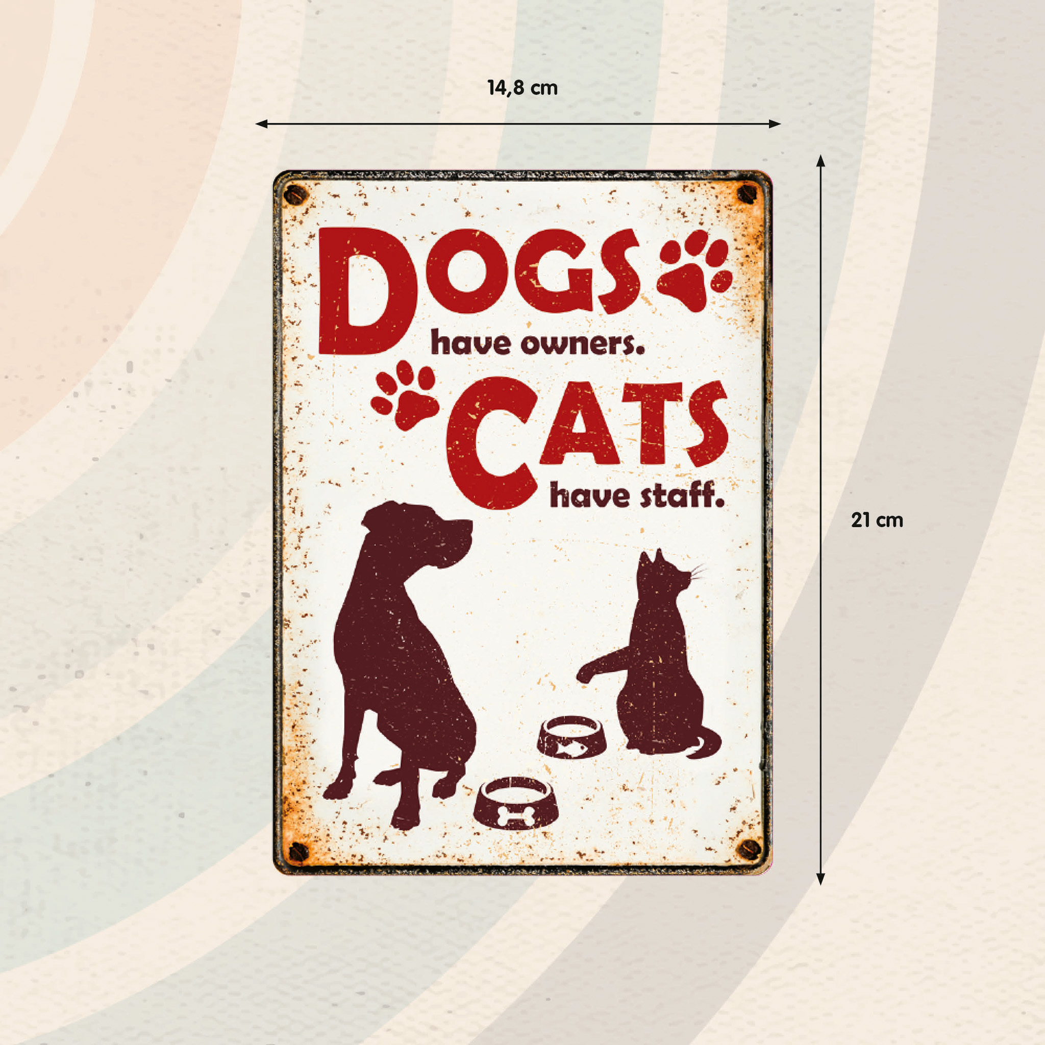 Plenty Gifts Bord blik Dogs Have (v)