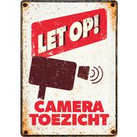 Plenty Gifts Bord Blik Cameratoezicht (v)