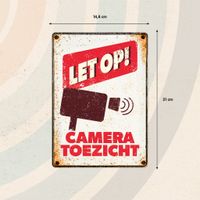 Plenty Gifts Bord Blik Cameratoezicht (v)