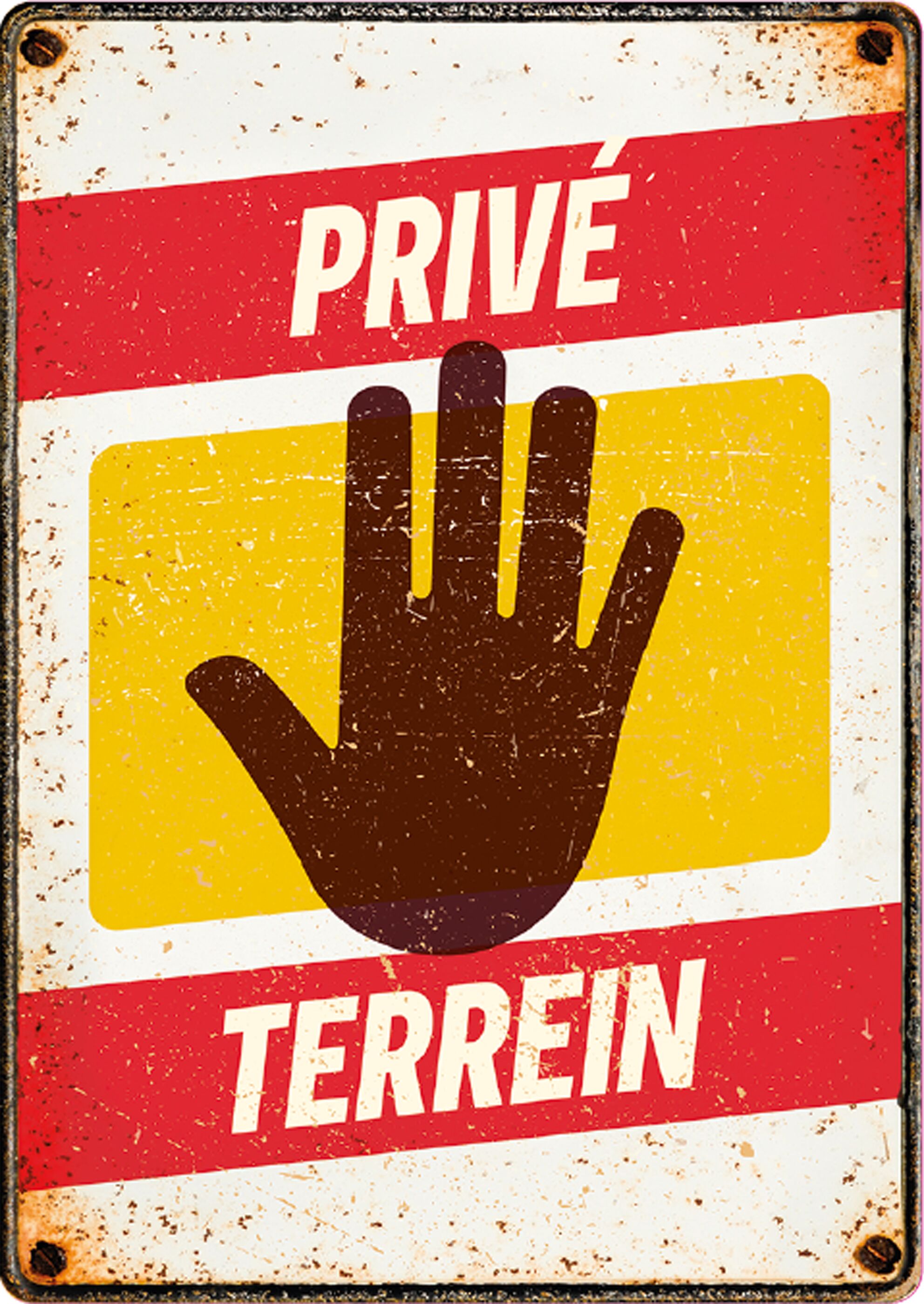 Plenty Gifts Bord Blik Privé Terrein (v)