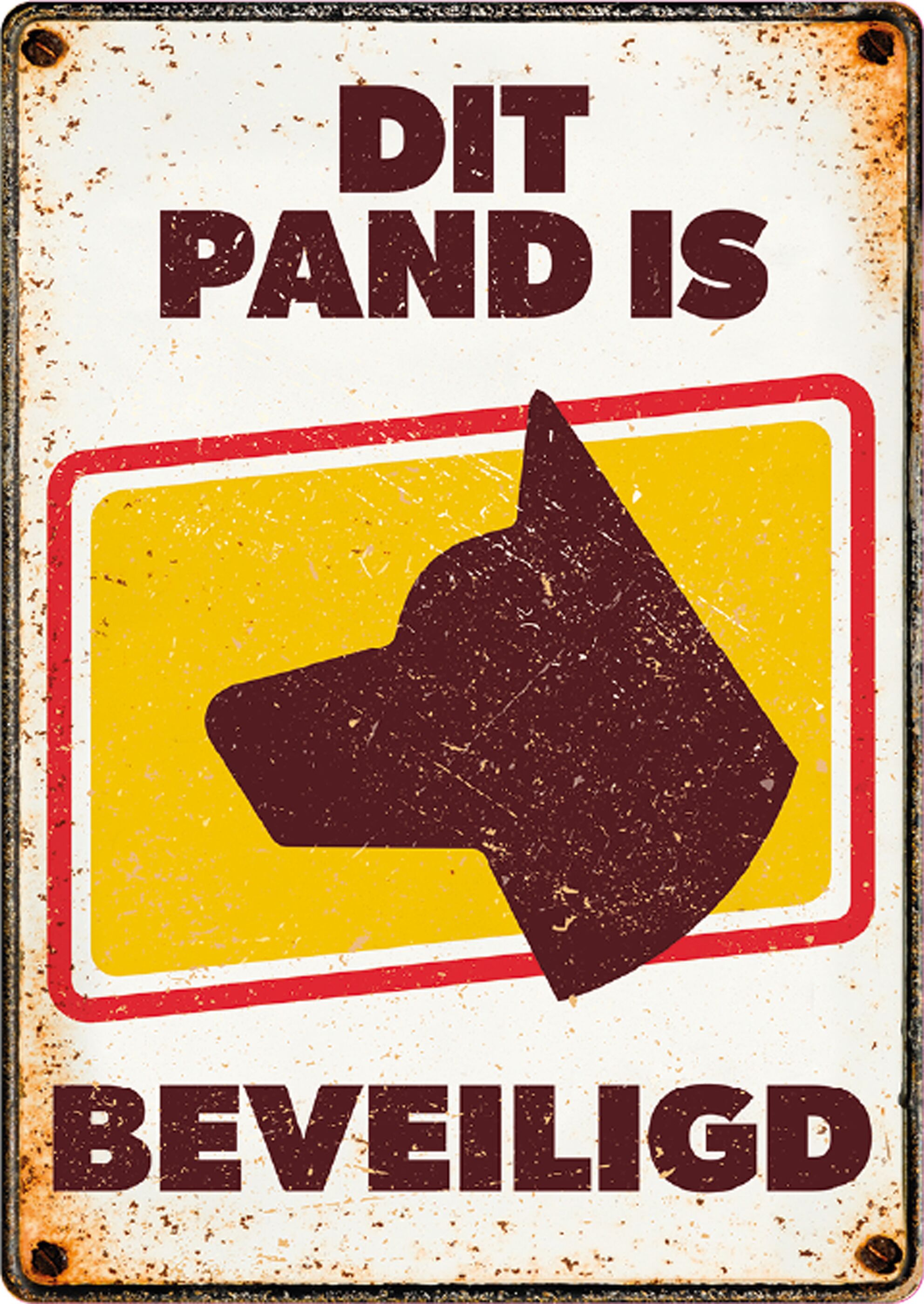 Plenty Gifts Bord Blik Pand Beveiligd (v)