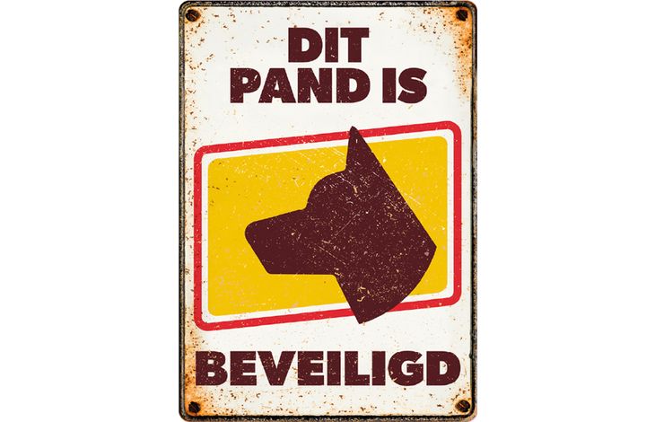 Plenty Gifts Bord Blik Pand Beveiligd (v)