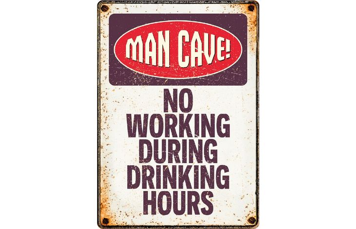 Plenty Gifts Sign Metal Man Cave (v)